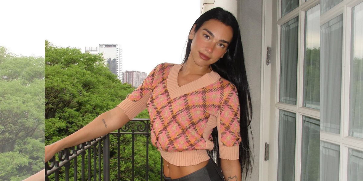 Dua se encuentra en nuestro país y ahora visitará Monterrey. Foto Instagram Dualipa