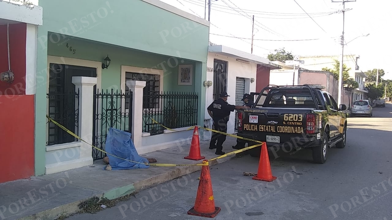 Autoridades acordonaron el área en espera del levantamiento del cuerpo