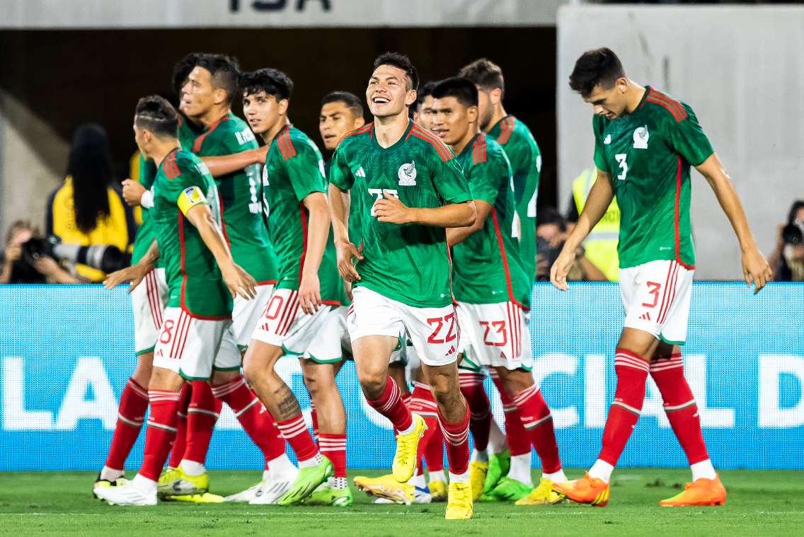 Hirving Lozano salvó el día para la Selección Mexicana, luego de marcar el único gol del partido al 84
