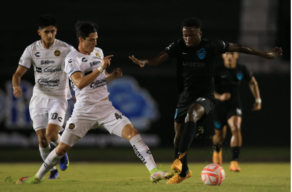 Cancún FC pierde 2-1 ante Dorados de Sinaloa en la actividad de la Jornada 14 de la Liga Expansión MX. Cancún FC pierde 2-1 ante Dorados de Sinaloa en la actividad de la Jornada 14 de la Liga Expansión MX.