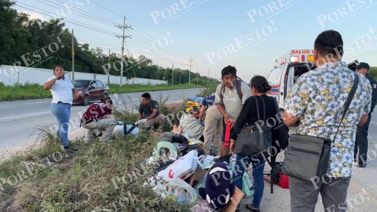 Podría tratarse de una familia que llegó a Quintana Roo a vacacionar Podría tratarse de una familia que llegó a Quintana Roo a vacacionar