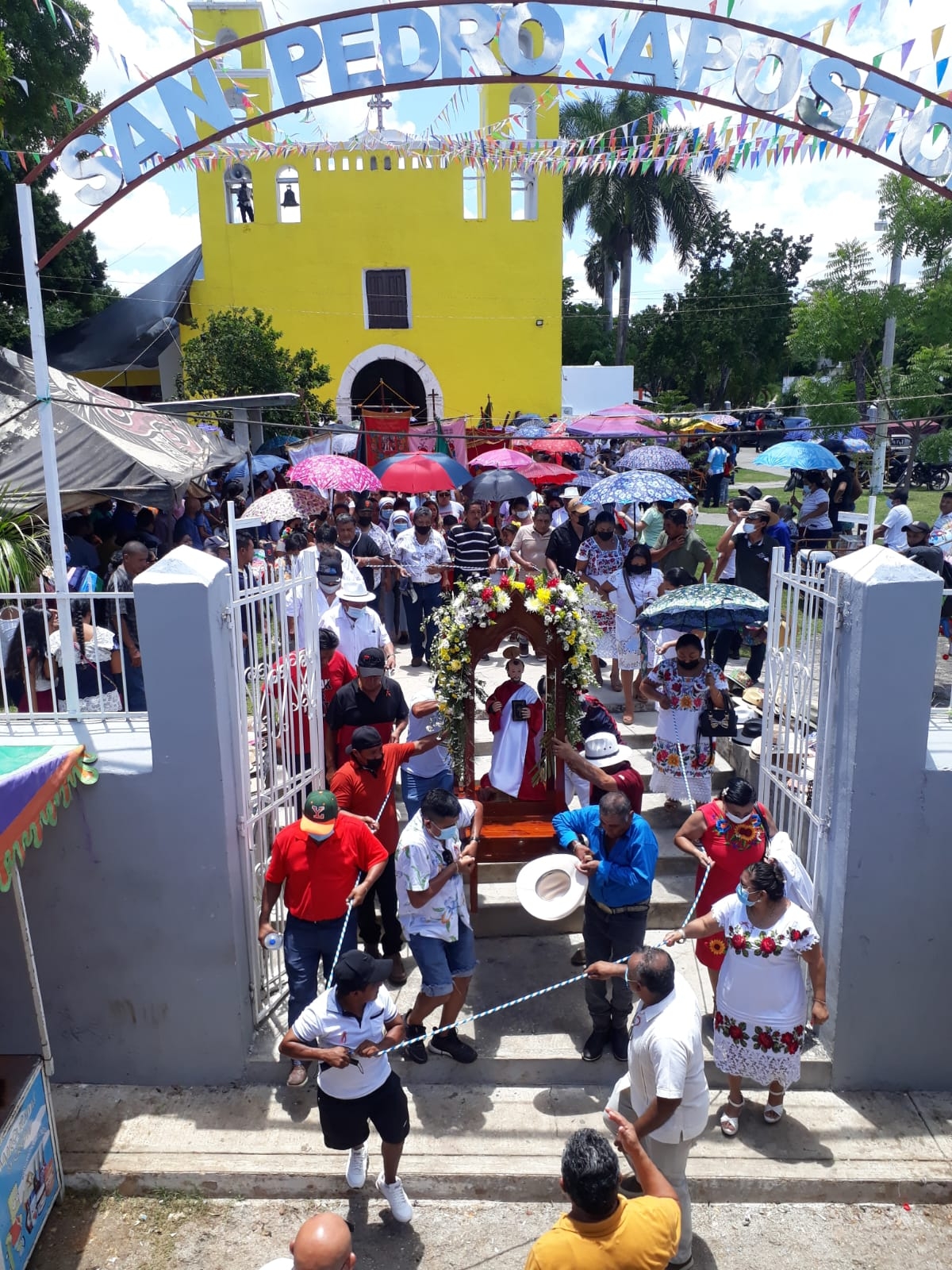 Roban cajas de limosnas en una iglesia en Huhí, Yucatán