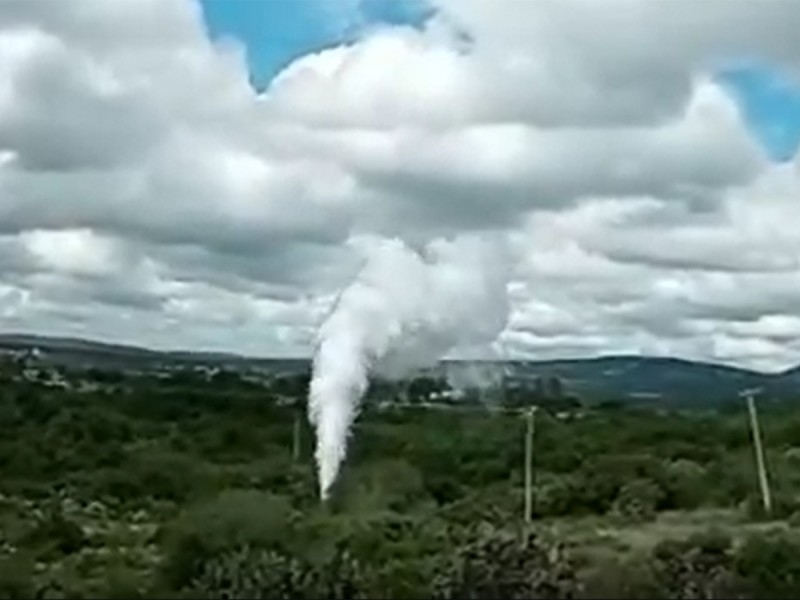 La explosión se registra en la comunidad de Dolores Godoy, del municipio de San Juan del Río;