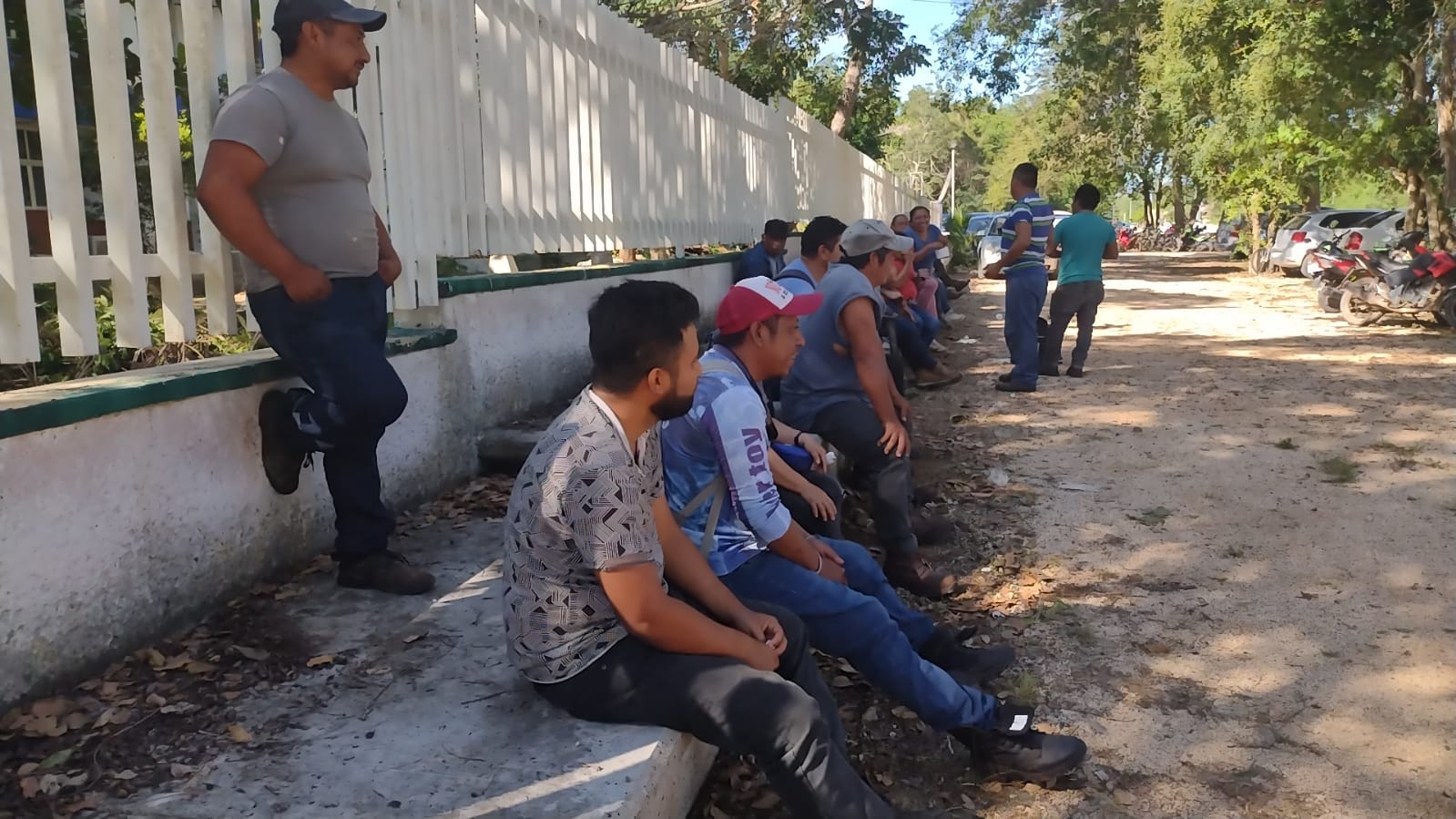 Los trabajadores indicaron no estar en contra del proyecto Tren Maya, sino de que desconocen por qué es que les descuentan dinero de sus salarios