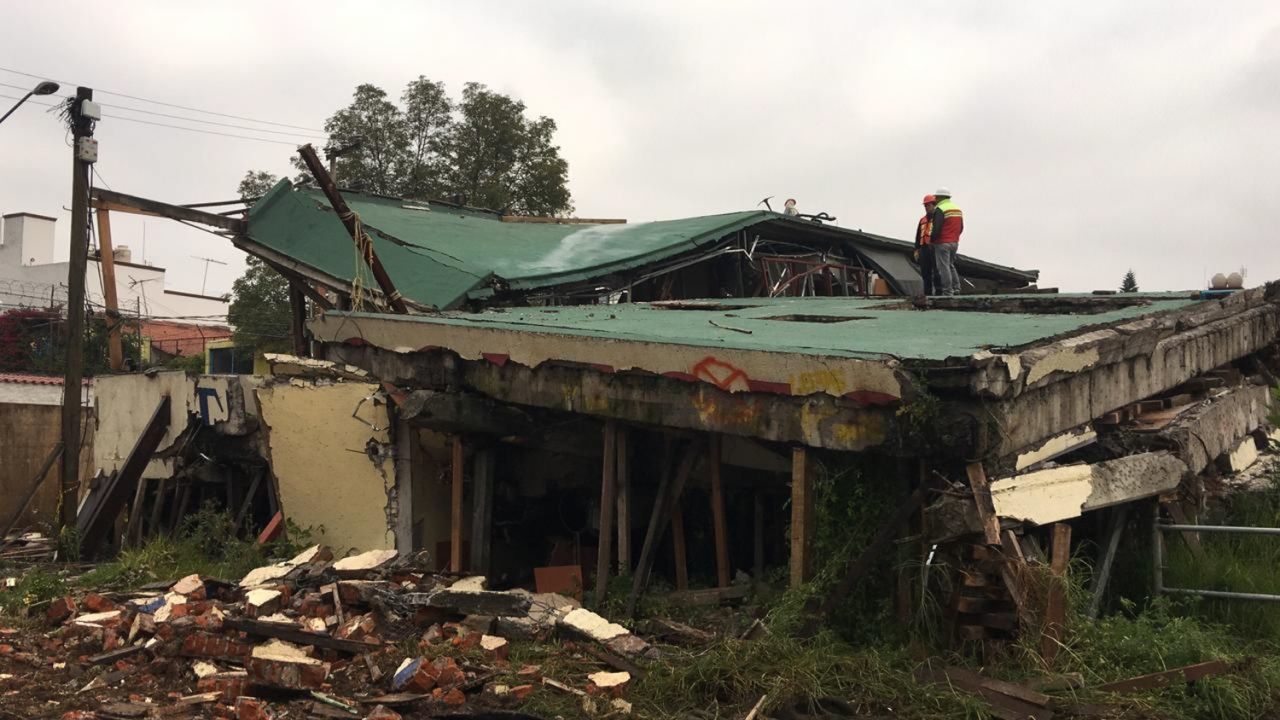 El Colegio Enrique Rébsamen se derrumbó en el sismo del 19 de septiembre de 2017