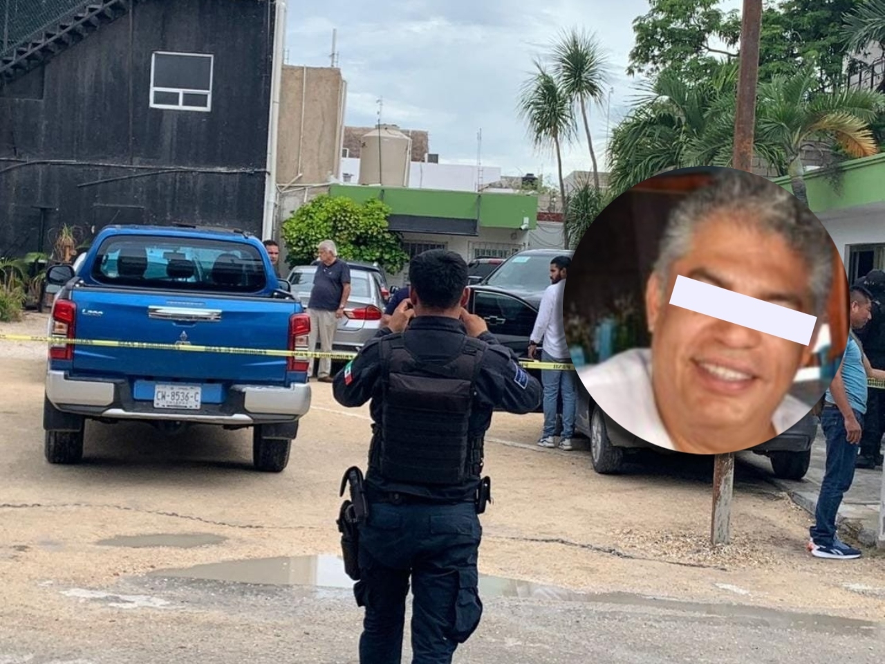 Asaltantes armados le dispararon a Raúl Labastida en la cabeza para quitarle una mochila con dinero, esto frente a la Desarrolladora Tankah en Tulum el pasado 22 de julio