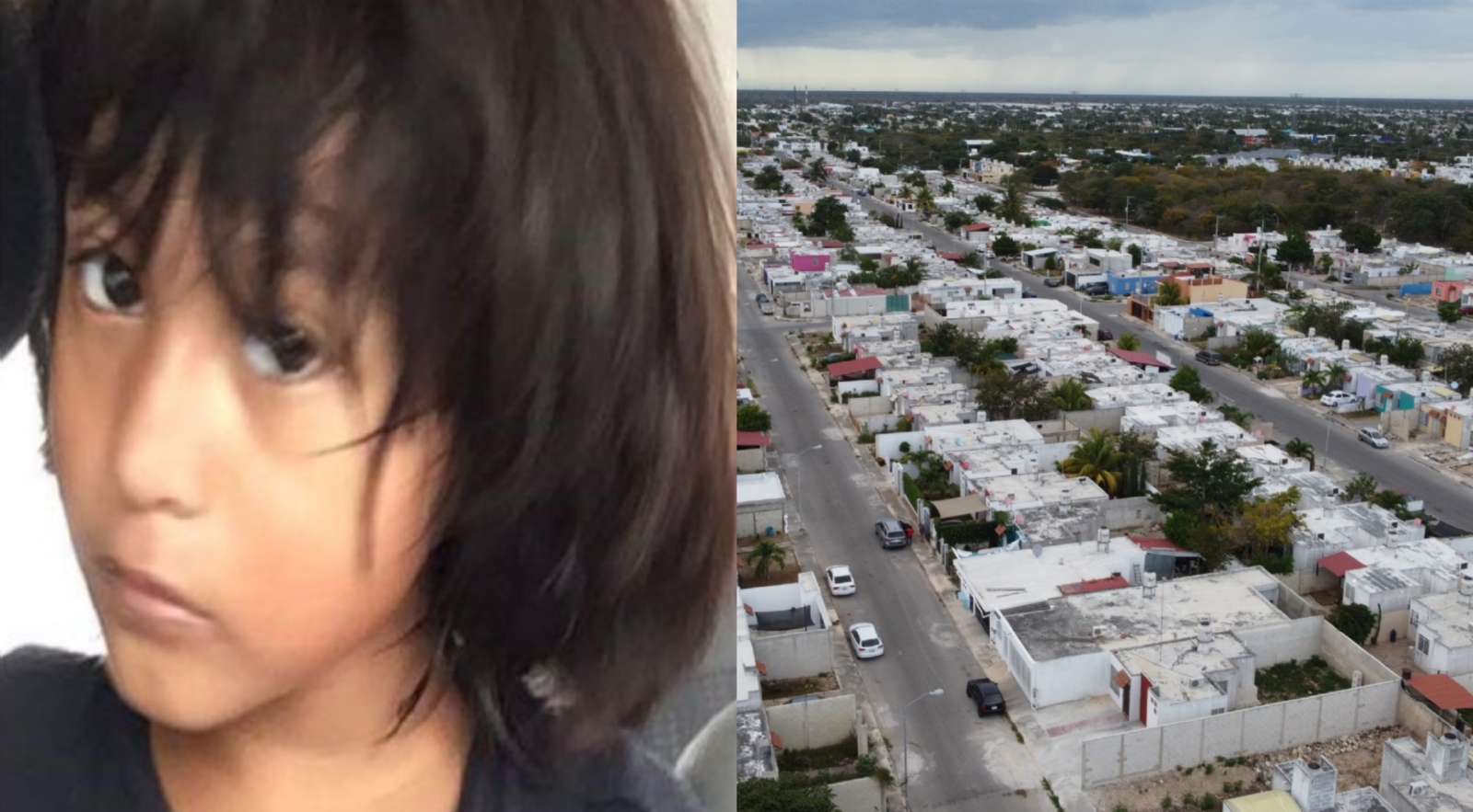 El niño de 5 años desapareció en la privada Nube Sian Ka'an en Ciudad Caucel de Mérida