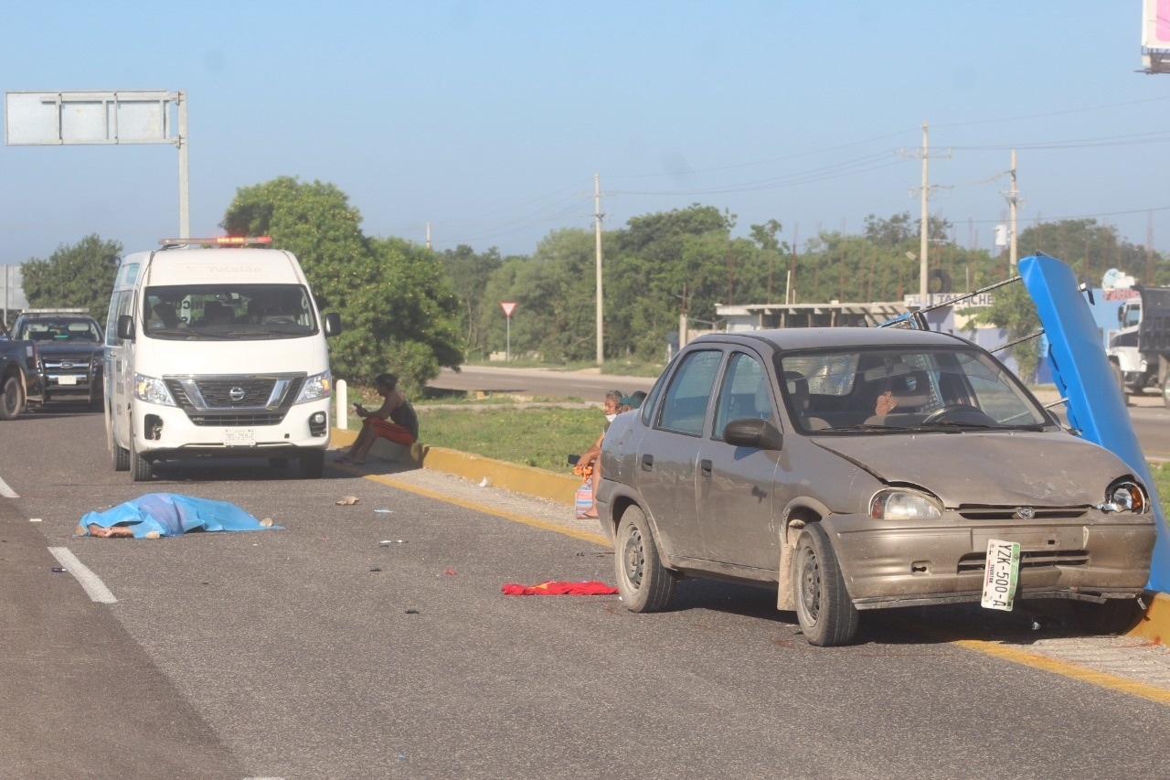 Conductor responsable de la muerte de una mujer en la Mérida-Campeche recibe medidas cautelares