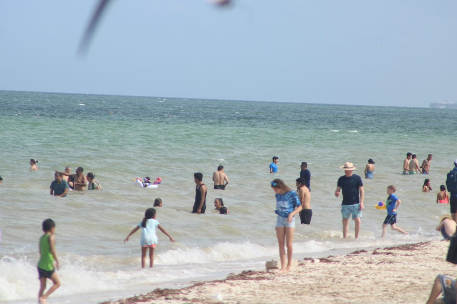 Visitantes abarrotan Progreso en el primer domingo del 2023