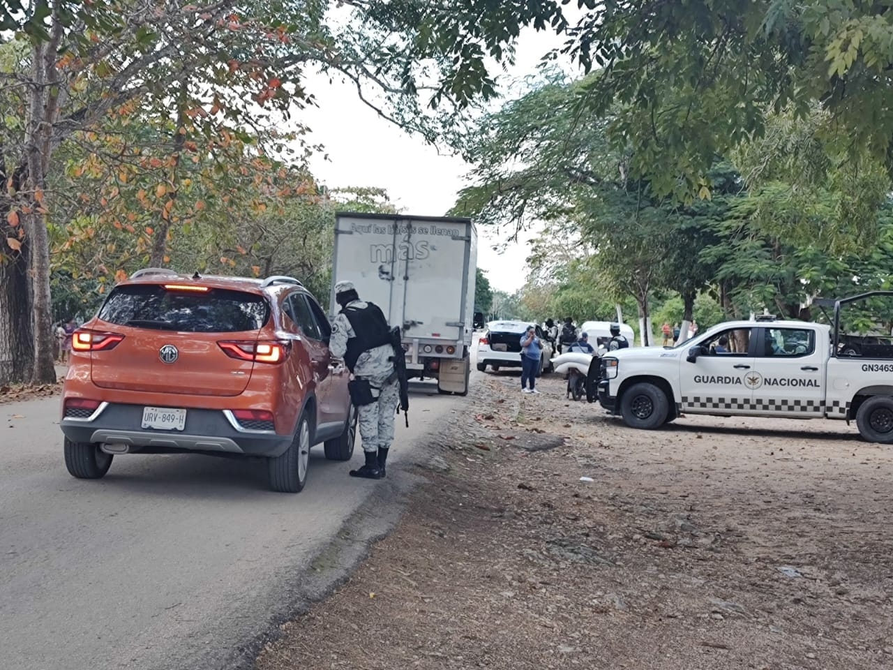 Felipe Carrillo Puerto: Se reporta un operativo de en la comunidad de Tihosuco