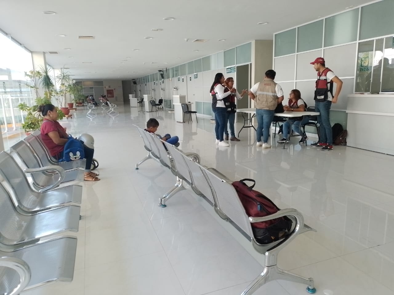 Pocas personas se interesaron en la vacunación