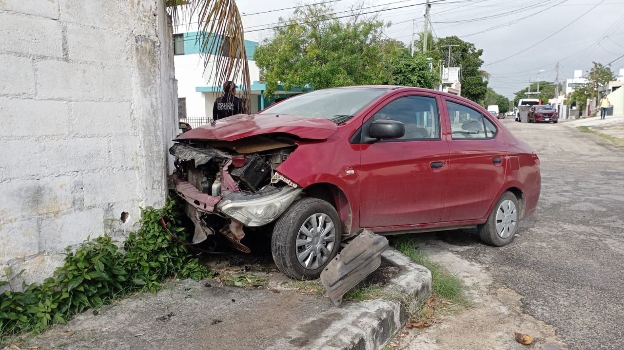 El auto del conductor responsable fue el más dañado El auto del conductor responsable fue el más dañado