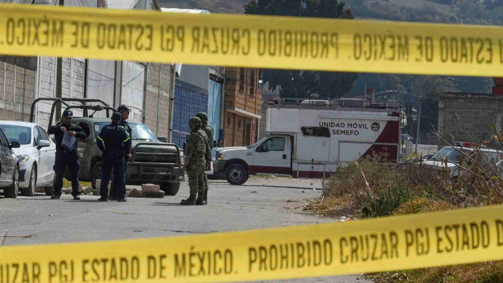 El hallazgo se realizó en un inmueble en Tenango del Valle El hallazgo se realizó en un inmueble en Tenango del Valle