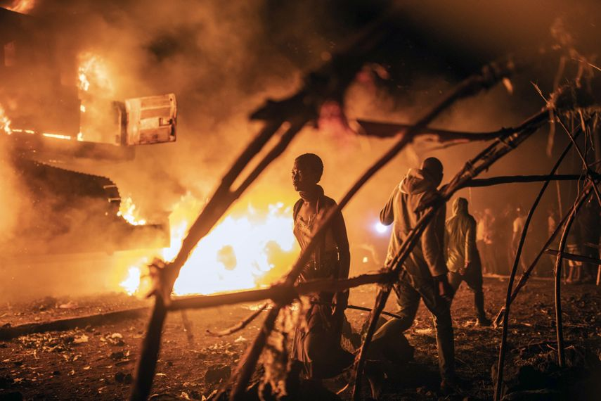 La explosión fue hecha con una bomba casera en el Congo La explosión fue hecha con una bomba casera en el Congo