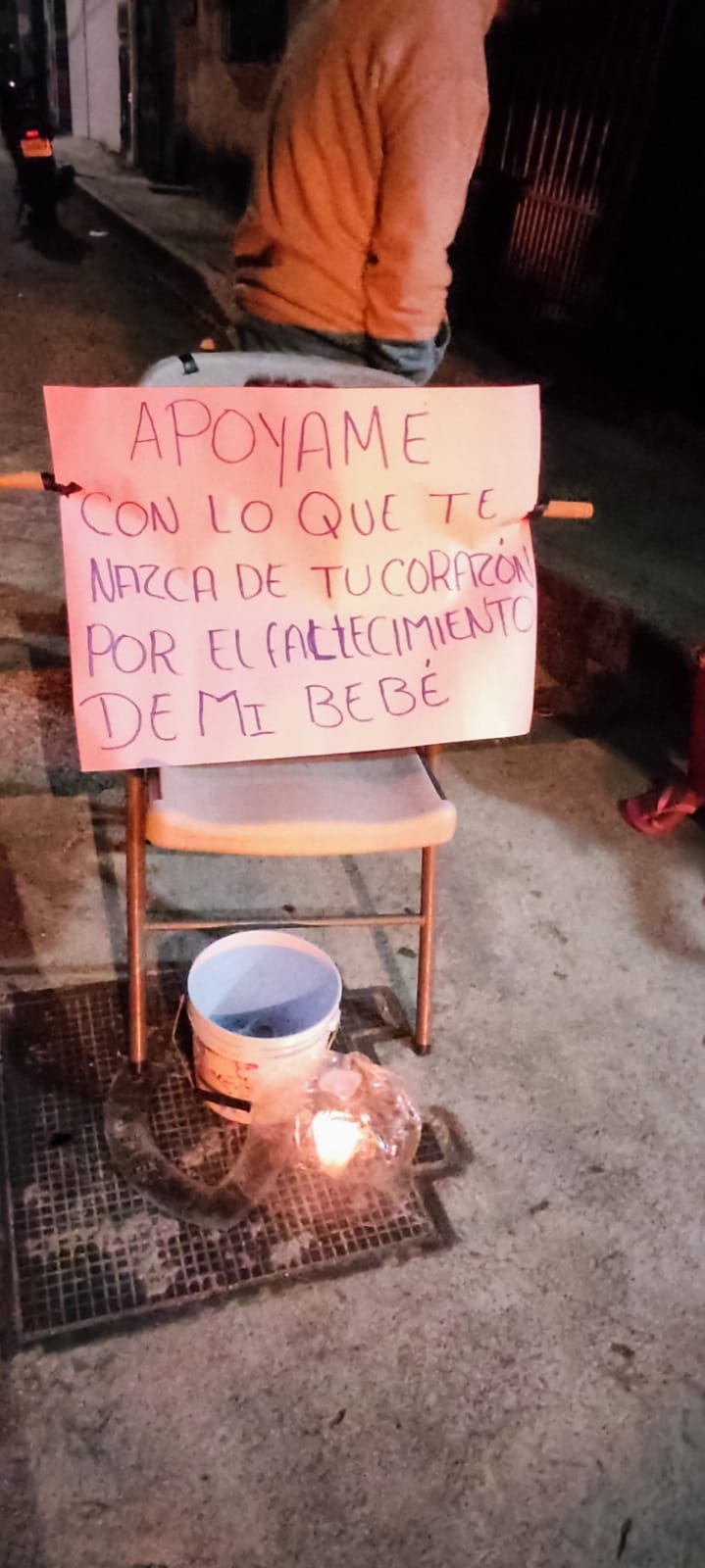 El bebé de ocho meses murió rumbo a la Cruz Roja