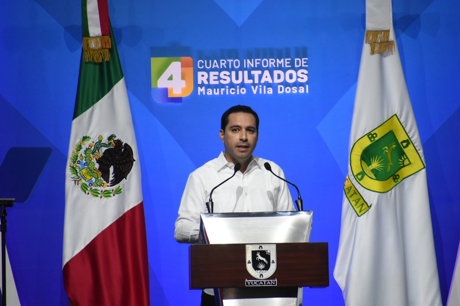 El gobernador Mauricio Vila llamó a los yucatecos a continuar trabajando unidos para llevar a cabo los cambios necesarios