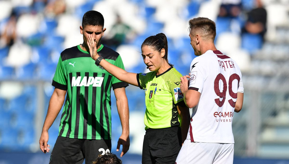 Maria Sole Ferrieri Caputi ya es reconocida como una de las mejores árbitros de la Seria A de Italia y de Europa