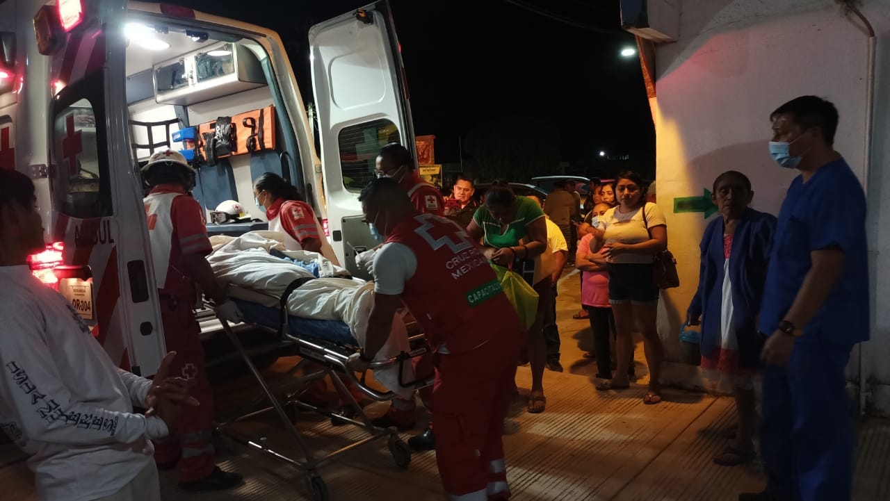 La circulación fue detenida en su totalidad en el lugar del accidente