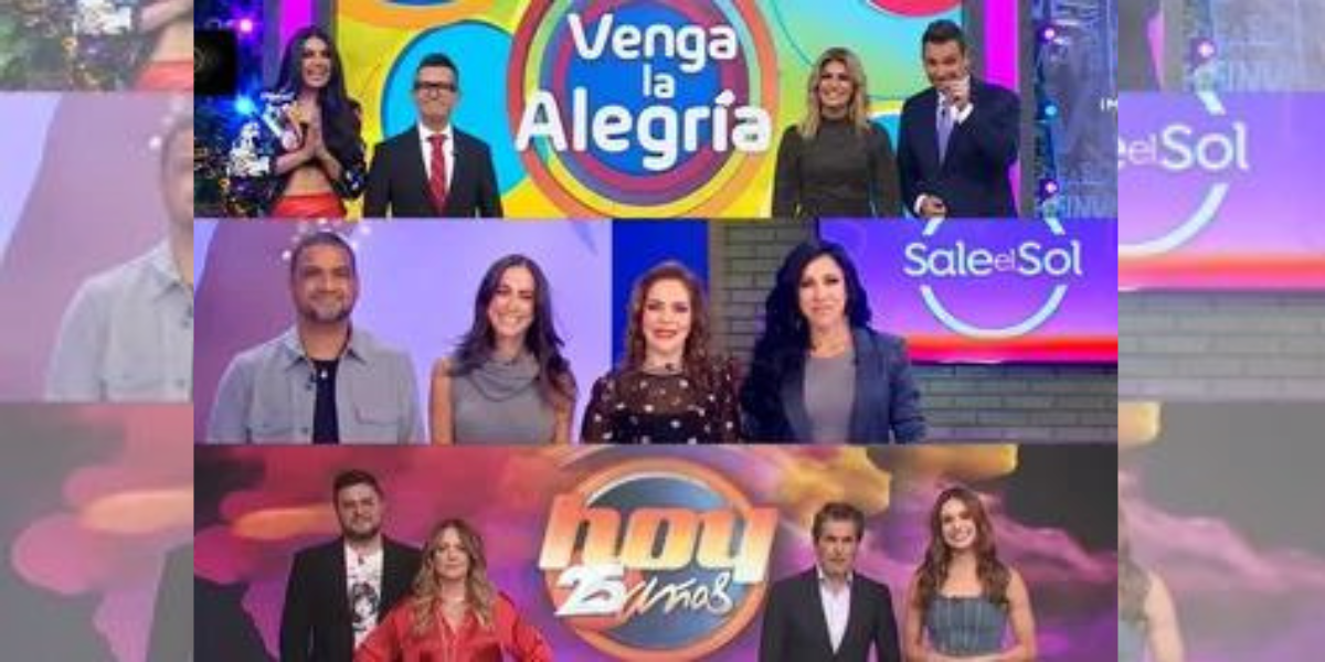 Una vez más las televisoras fueron unidas por una mención comercial. Foto: especial