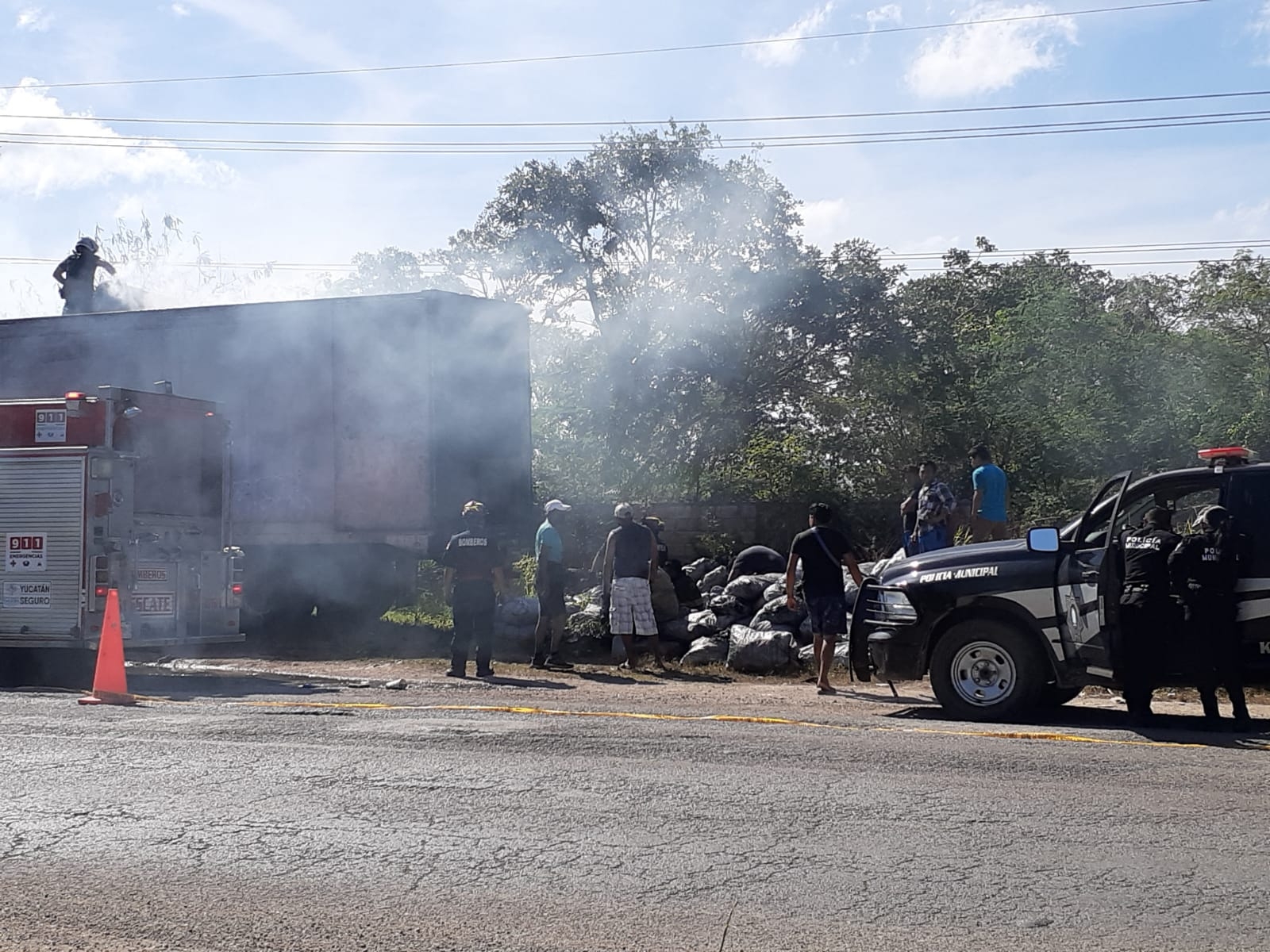 Se desconocen las causas del incendio Se desconocen las causas del incendio