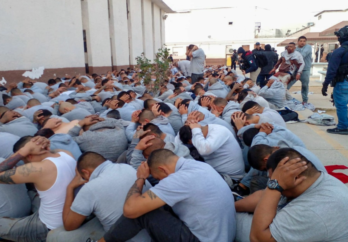 Autoridades estatales y federales tuvieron que actuar para controlar el motín en Ciudad Juárez