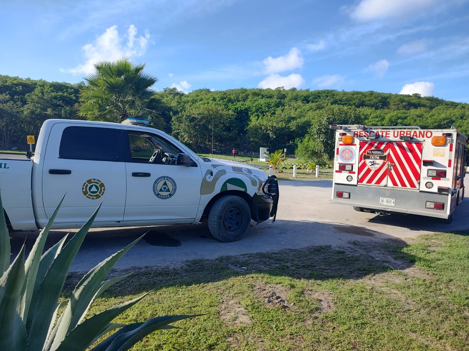 El cuerpo es de un trabajador del antiguo basurero que se extravió desde ayer por la tarde