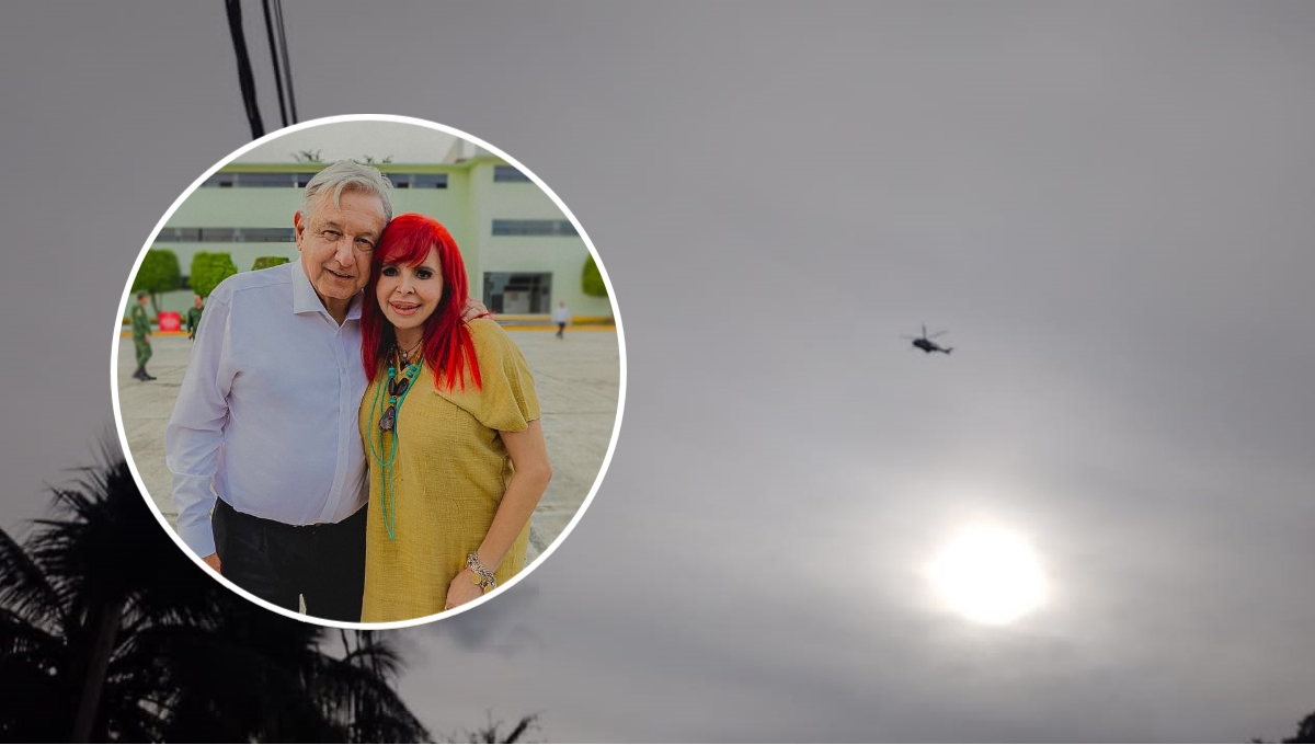 AMLO estuvo acompañado de la Gobernadora de Campeche