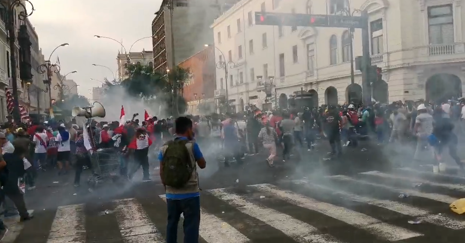 Las manifestaciones en Perú se han agravado en las últimas semanas Las manifestaciones en Perú se han agravado en las últimas semanas