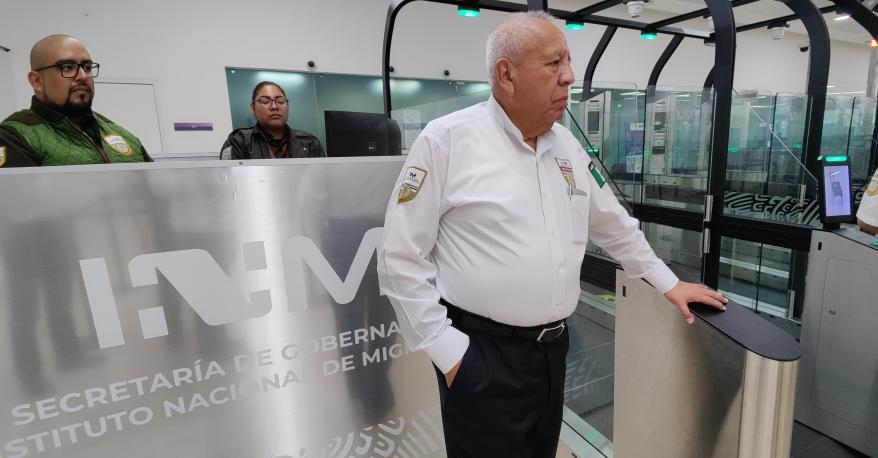El titular del INM acudió a verificar la operatividad