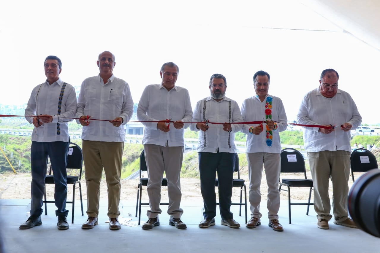 Gobierno de México inaugura la Estación Chontalpa-Entronque autopista Choapas-Ocozocoautla