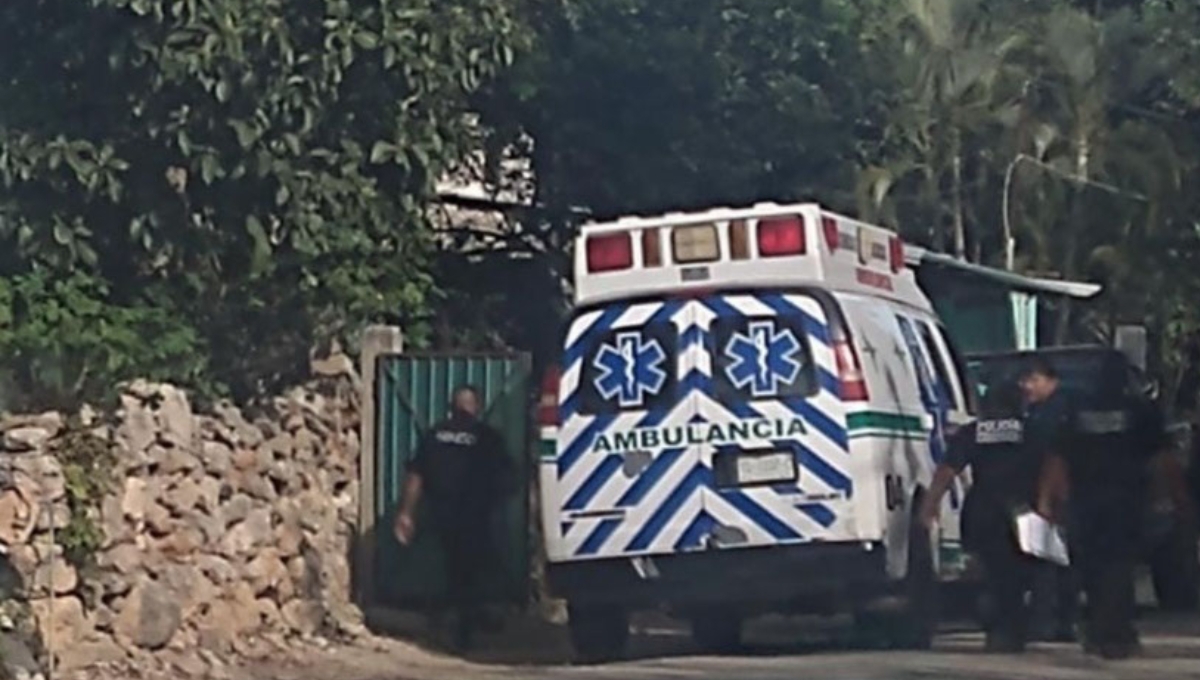 En Motul a mujer le explota una botella de vidrio en la cara mientras quemaba basura