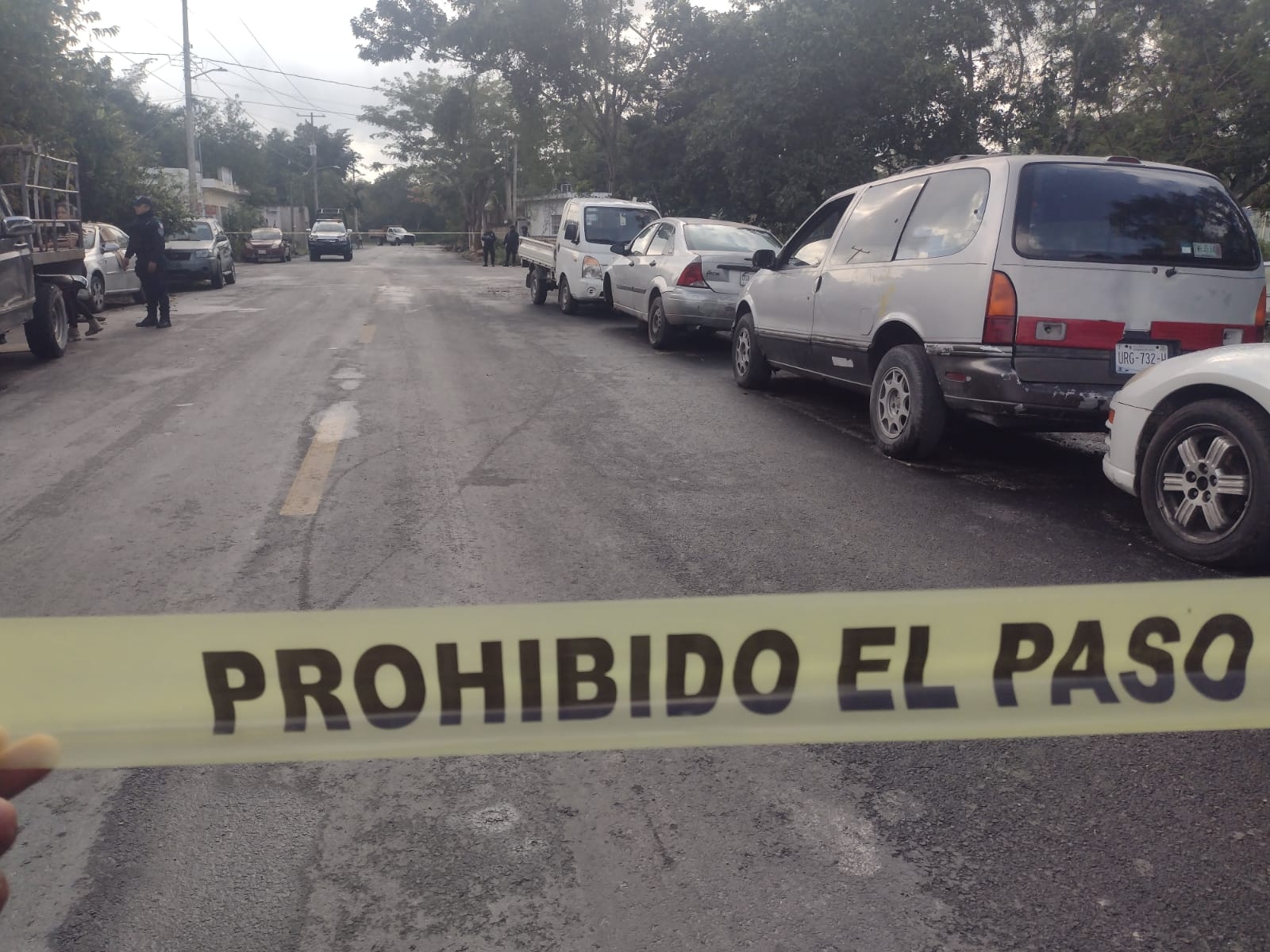 Se escucharon detonaciones de arma de fuego en más de siete ocasiones Se escucharon detonaciones de arma de fuego en más de siete ocasiones