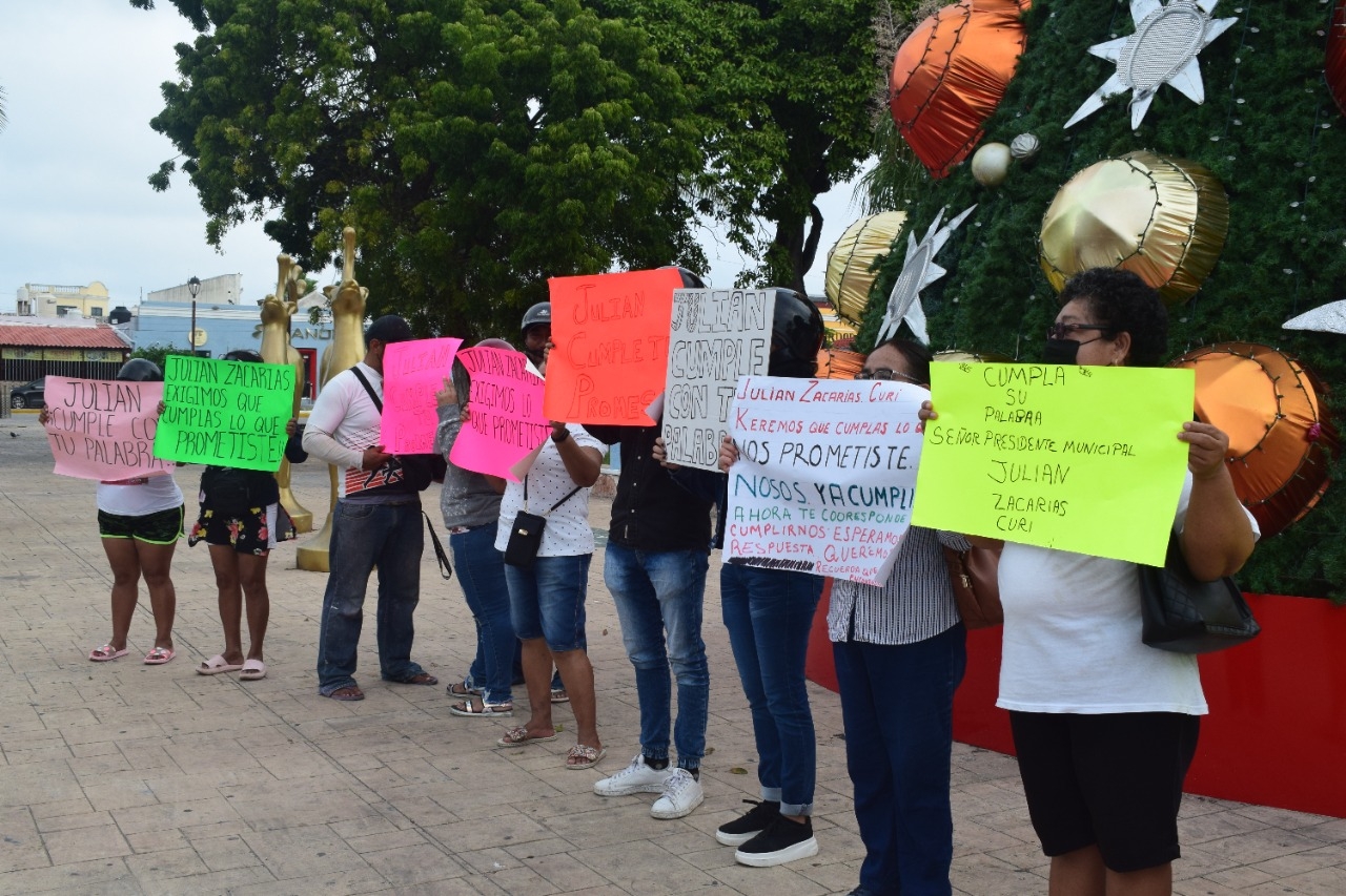Un grupo de manifestantes continuará con sus protestas