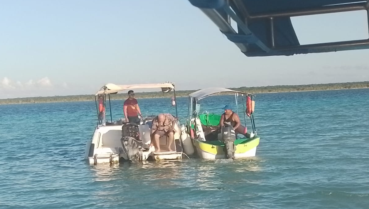 Embarcación de la empresa Tíos Tour estuvo a punto de hundirse en Chetumal Embarcación de la empresa Tíos Tour estuvo a punto de hundirse en Chetumal