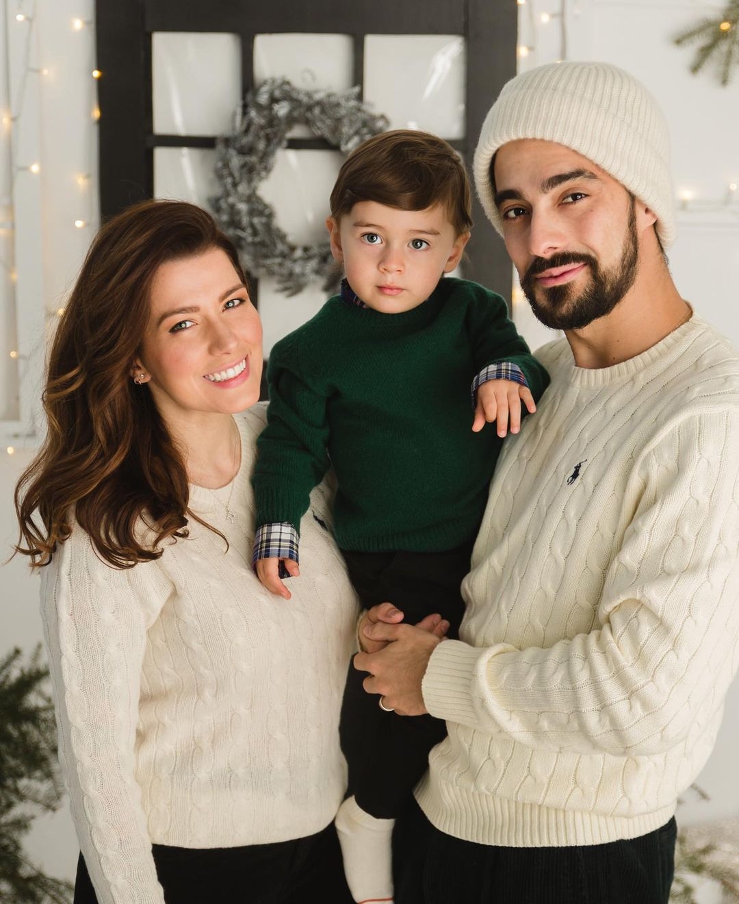 Berth y su familia. Foto: Especial