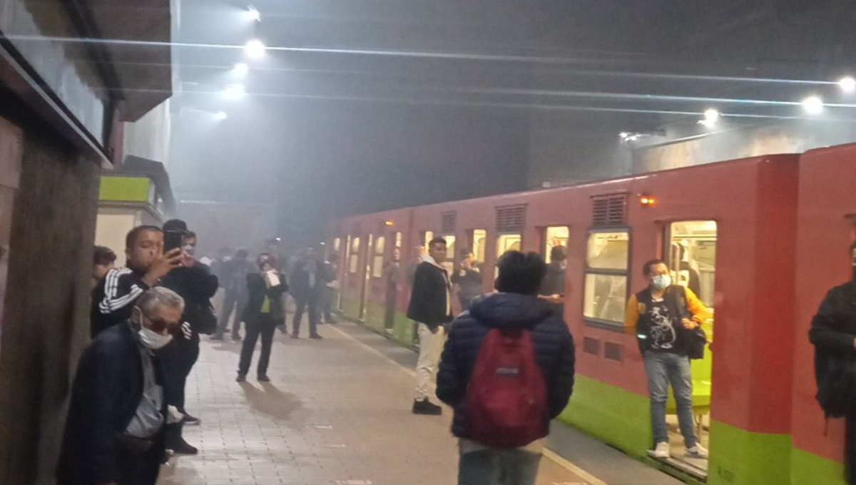 El Metro Copilco de la CDMX registró un incidente la noche de este martes