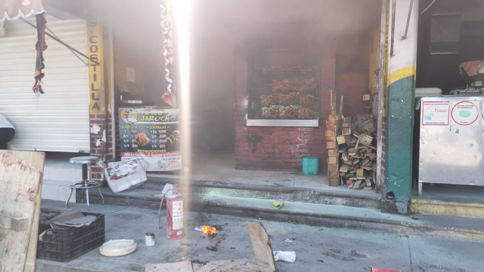La explosión se debió a una acumulación de gas