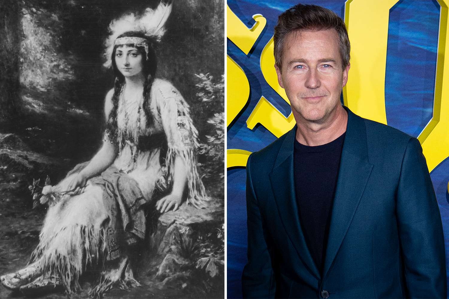 Edward Nortonn y Pocahontas son familia y así fue como se enteró el actor de Hollywood Edward Nortonn y Pocahontas son familia y así fue como se enteró el actor de Hollywood