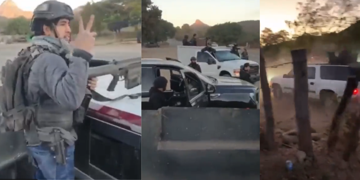 Los Chapitos intentaron rescatar a Ovidio. Foto: Especial Los Chapitos intentaron rescatar a Ovidio. Foto: Especial
