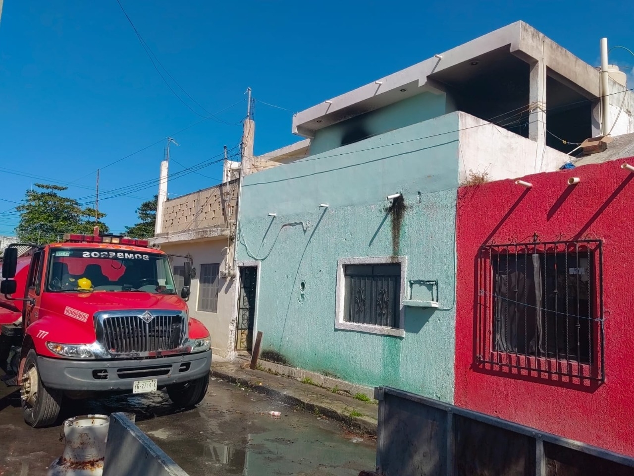 Solamente se registraron daños materiales Solamente se registraron daños materiales