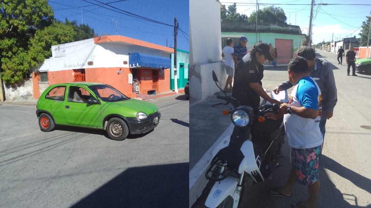 El conductor del automóvil se comprometió a pagar los daños y la atención médica del motociclista
El conductor del automóvil se comprometió a pagar los daños y la atención médica del motociclista