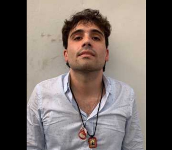Ovidio Guzmán luce muy diferente