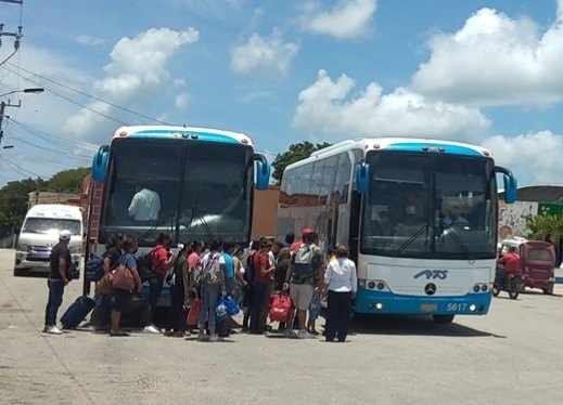 Se reportó un aumento del 30% en la venta de boletos de autobus