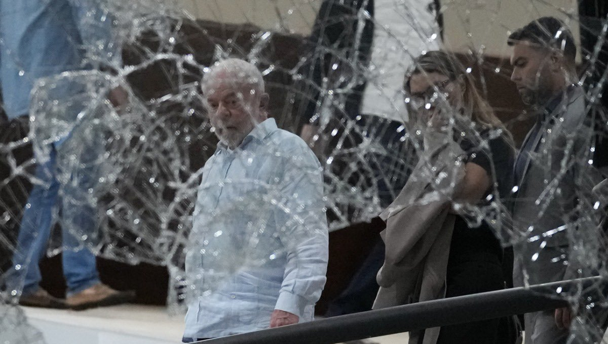 Lula da Silva se ha mantenido al margen de los ataques de bolsonaristas en Brasilia