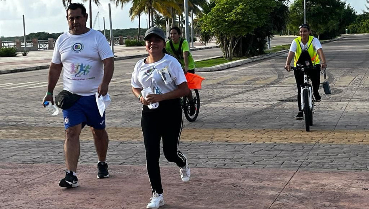 La carrera fue de 5 y 3 kilómetros