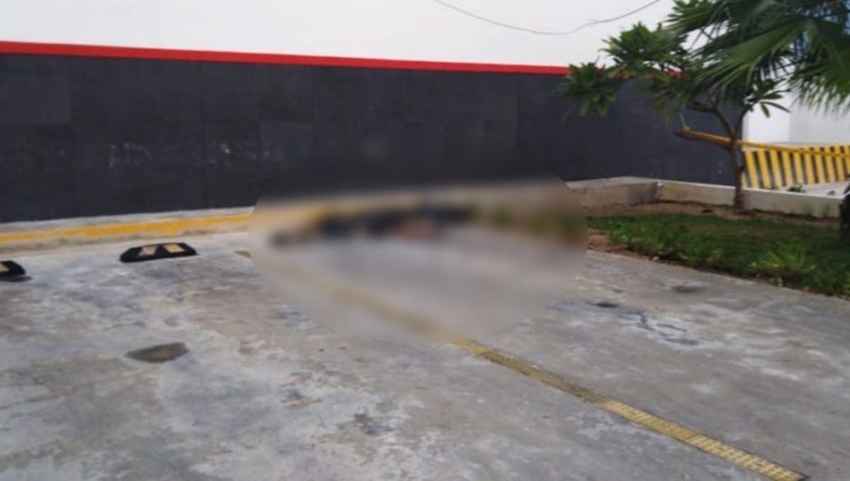 El señor comenzó a sentirse mal y luego cayó al suelo sin signos vitales