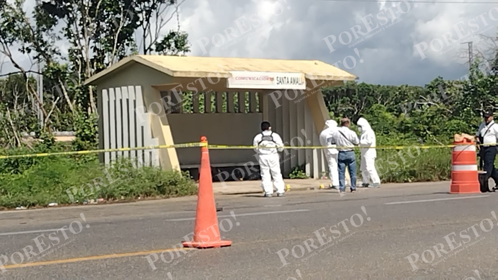 El cuerpo presentaba heridas por arma de fuego