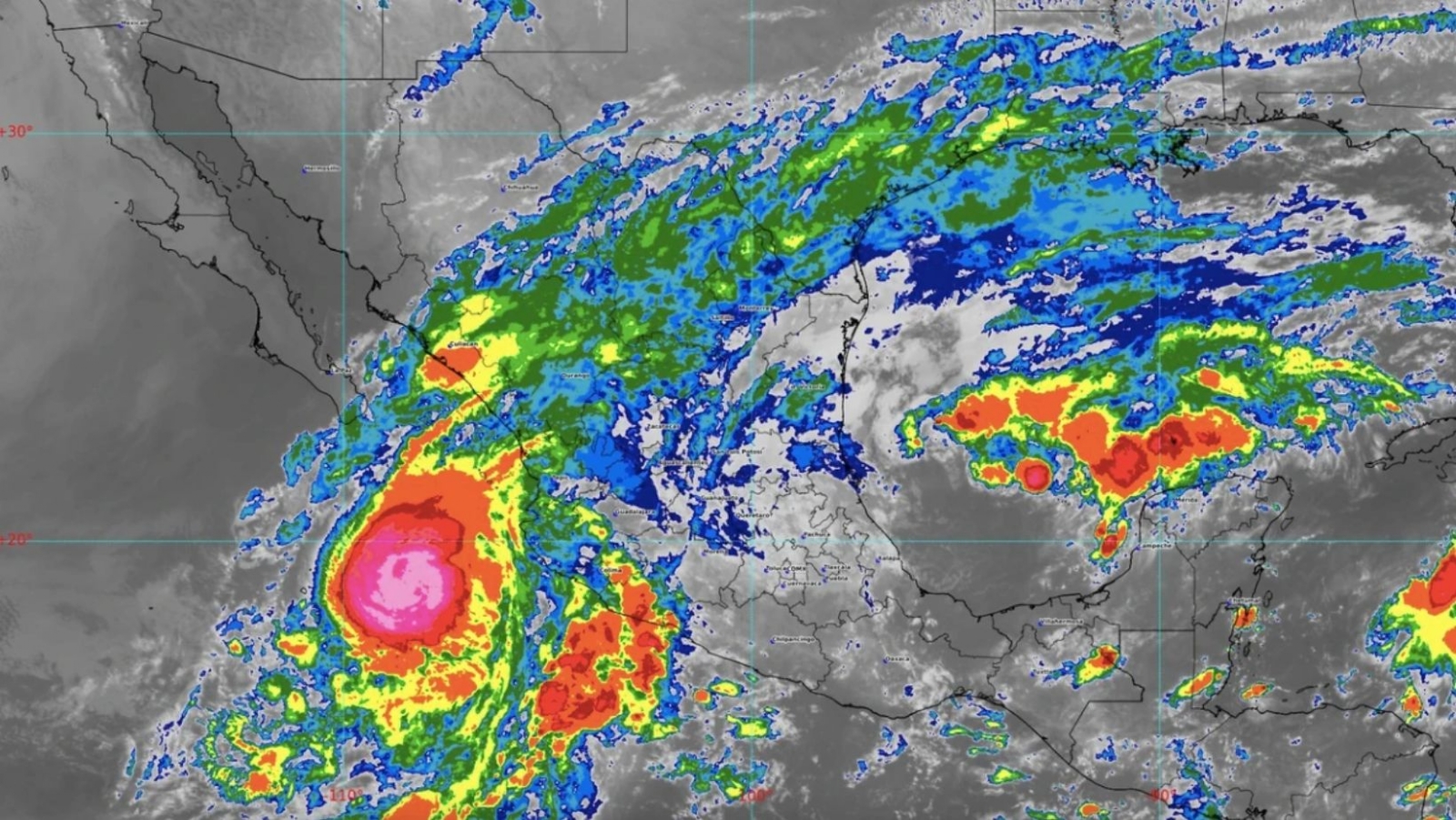 Huracán Lidia y Tormenta Tropical Max: Lista de estados afectados en su paso por México