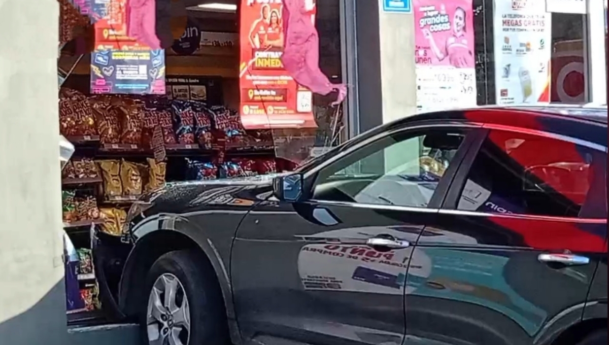 La mujer quedó en crisis nerviosa luego del accidente