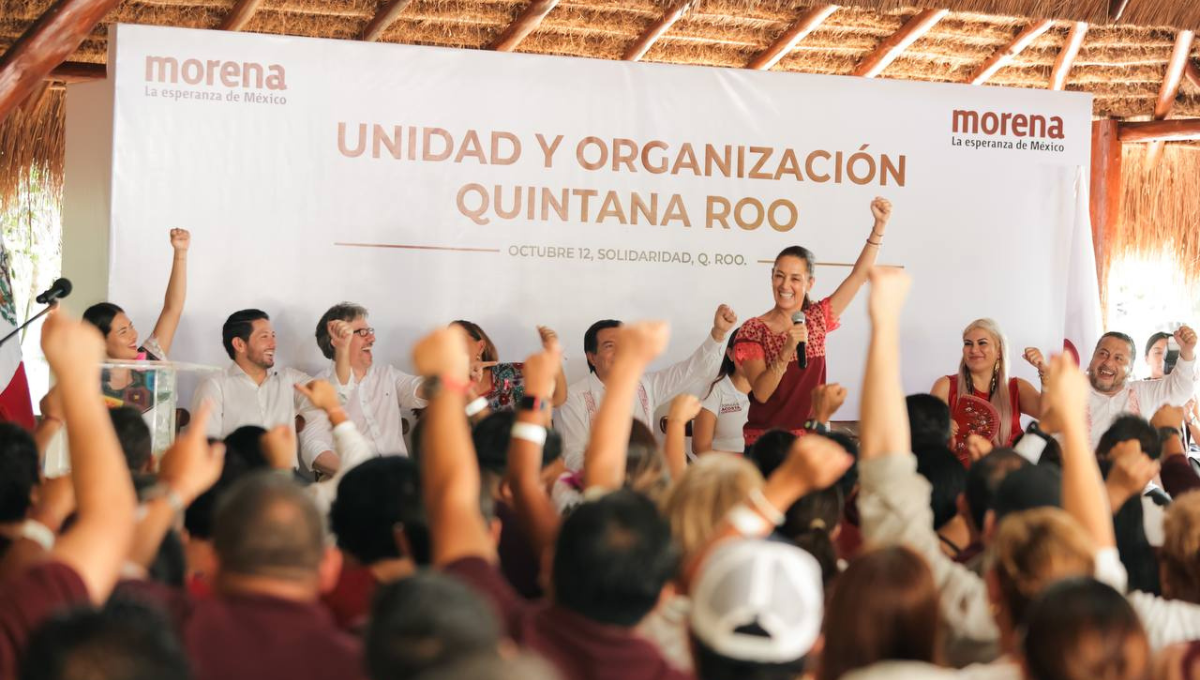 Claudia Sheinbaum se reunió con dirigentes del Partido Verde y Partido del Trabajo